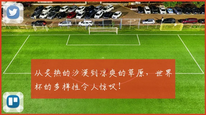 从炙热的沙漠到凉爽的草原，世界杯的多样性令人惊叹！